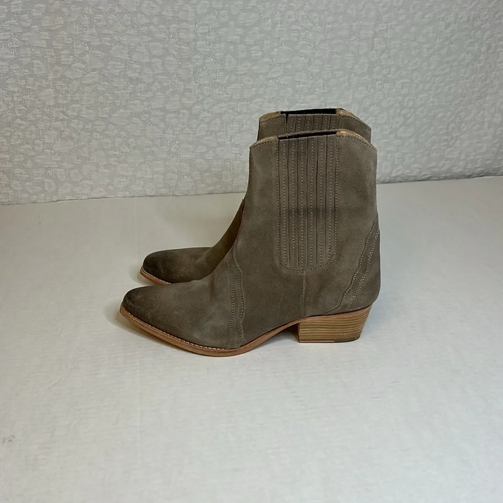 FREE PEOPLE NEW FRONTIER WESTERN BOOTS DISTRESSED - Picture 5 of 16